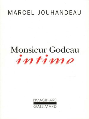 cover image of Monsieur Godeau intime